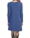 MOLERANI Fall Dresses for Women 2024 Long Sleeve T Shirt Dresses Casual Swing Dress Beja Blue,XL