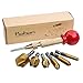 Countersink Drill Bit+Center Punch, Baban Countersink Drill Bit Set 6 Pcs 1/4'' Hex Shank HSS 5 Flute Countersink 90 Degree Center Punch Tool Sets For Wood Quick Change Bit 6mm-19mm