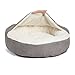 Best Friends by Sheri Cozy Cuddler in Mason Dog/Cat Bed, 26″ x 26″, Graythumb 1