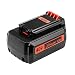 Topbatt Replacement for Black and Decker 40V 2.5Ah Lithium MAX Battery LBX2040 LBXR36 LBXR2036 LST540 LCS1240 LBX1540 LST136W Cordless Tools