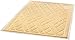 Pawkin Cat Litter Mat, Patented Design with Litter Lock Mesh, Extra Large, Durable, Easy to Clean, Soft, Fits Under Litter Box, Litter Free Floors, Golden Beige