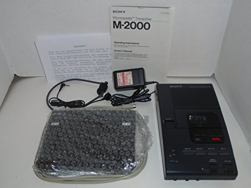 Sony-M-2000-Microcassette-Transcriber