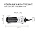 Lescolton Infrared Mini One Step Hair Dryer & Styler Hot Air Paddle Brush | Negative Ion Generator Hair Straightener For All Hair Types | Eliminate Frizzing, Tangled Hair & Knots, Promote Healthy