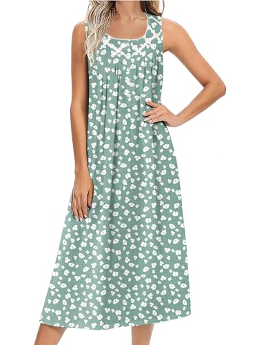 Ekouaer Cotton Nightgowns