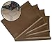 Firefly Craft Non-Stick Teflon Heat Pressing Sheet, 16 Inch by 20 Inch, 4 Pack