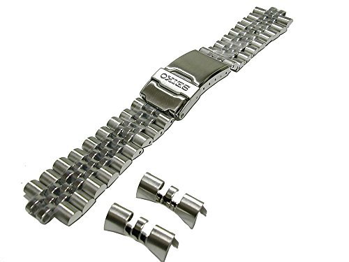 [Seiko] SEIKO watch band 22mm stainless steel braceband (belt) overseas model SKX007, SKX009 genuine 44G1JZ