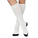 Tommie Copper Women's Athletic Light Weight Compression OTC Socks, White/Black, Size 7-9.5