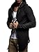 LEIF NELSON LN6301 Men's Oversized Hoodie Sweatshirt