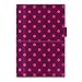 Filofax 2016 Personal Organizer, Domino Patent Aubergine with Spots, 6.75 x 3.75
