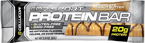 Cellucor, COR-Sport Protein Bar, Chocolate Peanut Butter, 2.19 Oz, 5 Count