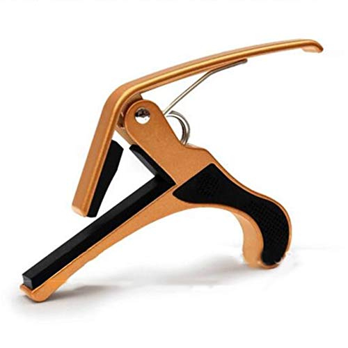 Smartlove1P 5 Colors Aluminium Alloy Capo Tuning Clutch-Type Folder Ukulele Folk Guitar Ukulele Diacritical Clip Capo Guitar Tuner - Thumbnail 5