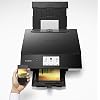 PIXMA TS8322 All-in-One Wireless Inkjet Photo Printer with Copier and Scanner, Black