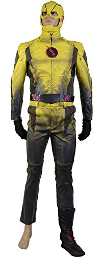 Reverse Flash Cosplay Costume Suit Cosplay Jumpsuit