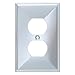 Franklin Brass 135875 Beverly Single Duplex Outlet Wall Plate / Switch Plate / Cover