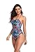 Adoretex Extra Life Spandex One Piece Tie-Back Swimsuit