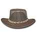 Barmah Hats Kangaroo Cooler Leather Hat - Item 1038