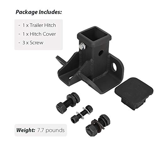 KONDUONE Tow Hitch Towing Trailer Hitch Receiver Kit for 2005 2007 2008 2009 Land Rover LR3, Land Rover LR4 2010-2016, Range Rover Sport 2006-2013