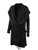 LE3NO Womens Lightweight Oversized Military Parka Jacket with Pockets