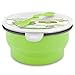 Smart Planet Eco Collapsible Salad Bowl, 65 oz, Green