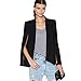 Froomer Women Lapel Split Long Sleeve Blazer Office OL Cape Suits Outwear