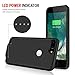 iPhone 7 Plus Battery Case,iPosible Extra Slim Rechargeable Protective Charging Case 4000mAh,Portable Charger Cover with LED Indicator for iPhone 7 Plus (5.5 inch)