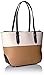 Reana Tote Tote Bag, Milk/Dark Camel/Black, One Size