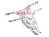 NWT Lot 2 Pairs 100% Soft Silk Brief Women Thong Panties[USM,PACKA]
