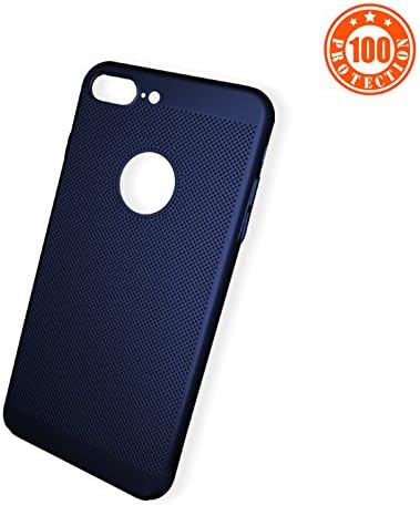 iPhone 7/8 Plus Case,JETITI Slim Fit Shell Hard Plastic Full Protective Anti-Scratch Resistant Cover Casefor Apple iPhone (Sapphire Blue, 5.5‘’)