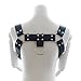 YiZYiF Men's PU Leather Male Chest H Bulldog Harness 4 Straps Club wear Costumes