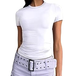 Abardsion Women's Casual Basic Going Out Crop Tops