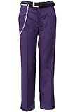 Men's Dark Knight Joker Costume Purple Pants US Size