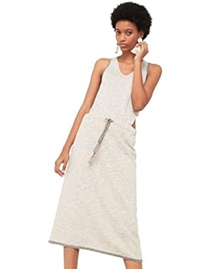 Mango Women's Side Slit Dress