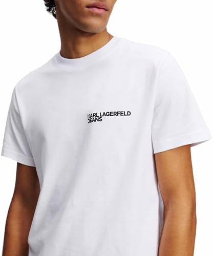 Herren Slim Short Sleeve T-Shirt White L