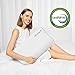 Anvo Memory Foam Pillow, Neck Contour Cervical Orthopedic Pillow for Sleeping Side Back Stomach Sleeper, Ergonomic Bed Pillow for Neck Pain
