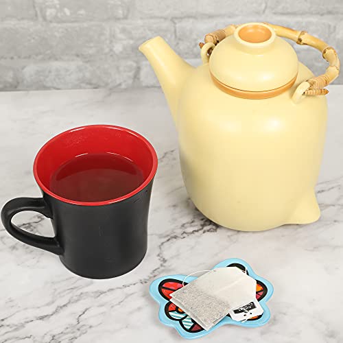 Romero Britto Tea Bag Holder Rest Romero Britto Butterfly Tea Bag