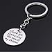2pcs Wedding Key Chain Set - Thank You for Raising The Man/I Will Take Care of Her Always Mother/Father in Law (Matte)
