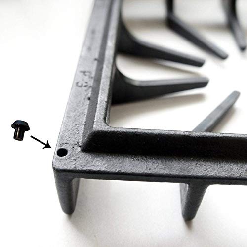 16 Pack WB2K101 Range Burner Grate Rubber Feet Kit Replacement for GE