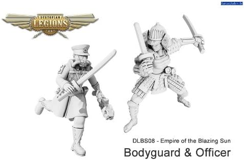 Dystopian Legions Empire of The Blazing Sun Bodyguard and Officer