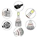 9005+9006 Combo LED Headlight Conversion Kit Bulbs High/Low Beam 6000K White Super Bright HB3 HB4 Fits GMC Sierra 2500 3500 HD