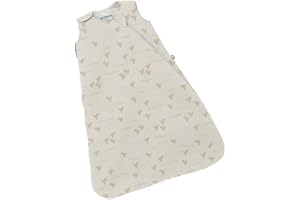 GUNAMUNA günamüna Unisex Baby, Toddler Wearable Blanket, Sleeping Bag Bamboo Rayon, Sleep Sack with Diaper Zipper, 1.0 TOG