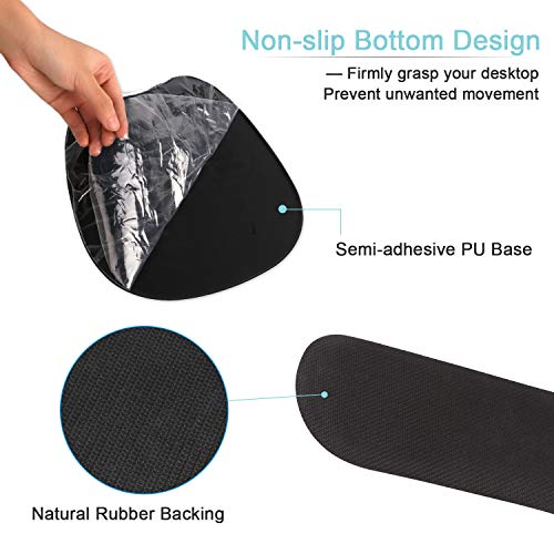 image for Anyshock Keyboard Wrist Rest Pad Set and Mouse Pad with Wrist Support 