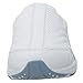 Easy Spirit Women's Traveltime Mule White/Light Blue Leather 10 M US