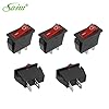 Saim-2-Pin-AC-16A250V-20A125V-SPST-OnOff-Rocker-Switch-5-Pcs