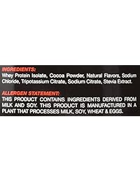 myogenix myoice aislar en polvo, Chocolate oscuro, 2 pound