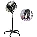 Anself Professional Stand Up Salon Hair Dryer, Bonnet Hood Rolling Base