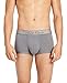 Calvin Klein Men's Underwear Customized Stretch Low Rise Trunks, Grey Sky, Medium