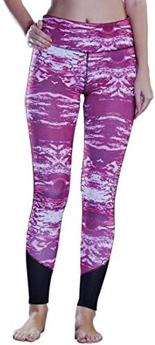 Midwaist Mosaic Quick Dry Workout Gym Yoga Zumba Leggings for Women