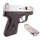 Talon Grip for Kahr Arms CM9, CM40, PM9, PM40 Black Rubber - 302R W/ Free Sticker - Johnson Enterprises, LLC