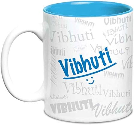Hot Muggs Me Graffiti Mug - Vibhuti Personalised Name Ceramic, 315ml, 1 Unit