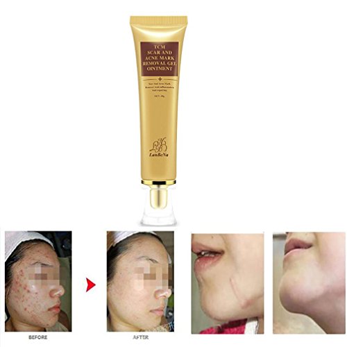 Hometom Scar Removal Gel Skin Repair Cream Acne Spot Treatment Reduces The Old & New Scars (Yellow) - Thumbnail 4